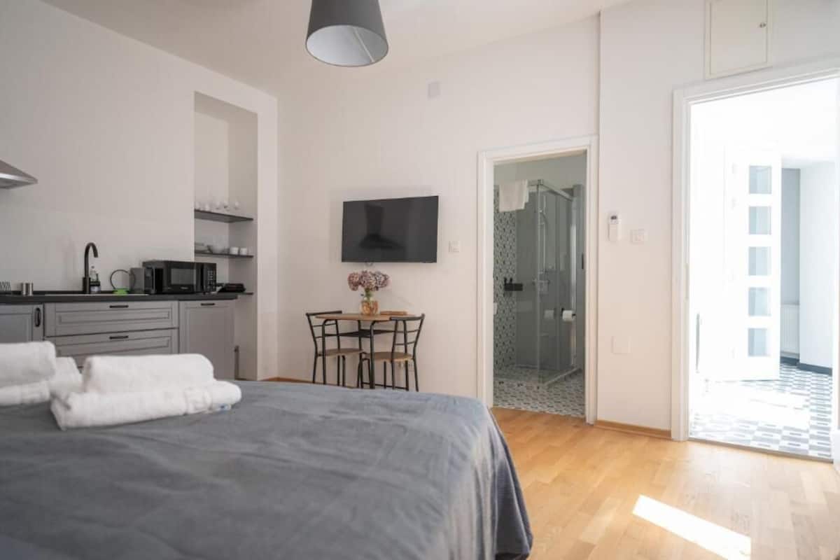 Classic-Studio, Blick auf den Innenhof