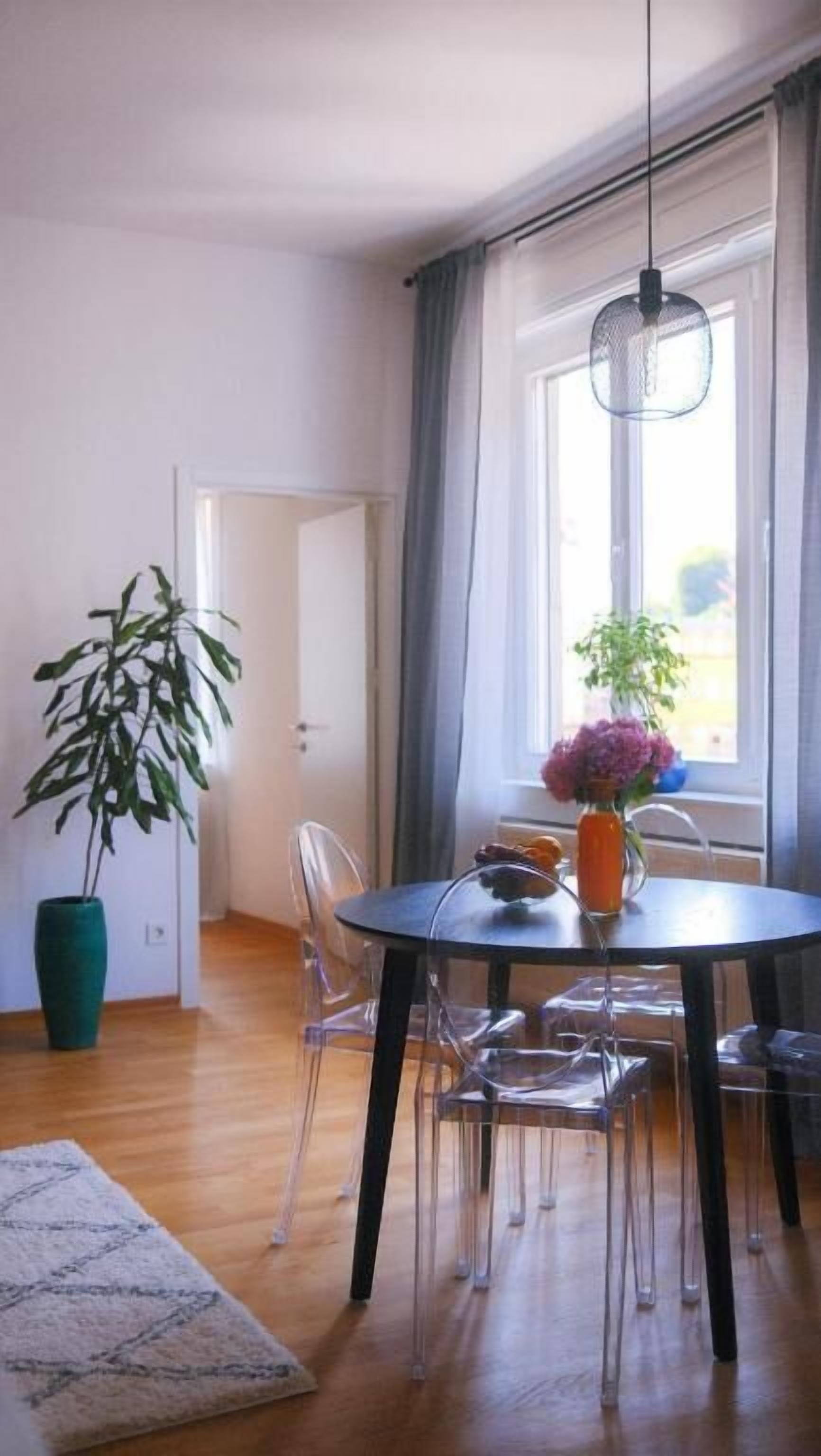Premium-Apartment, Stadtblick | Speisen