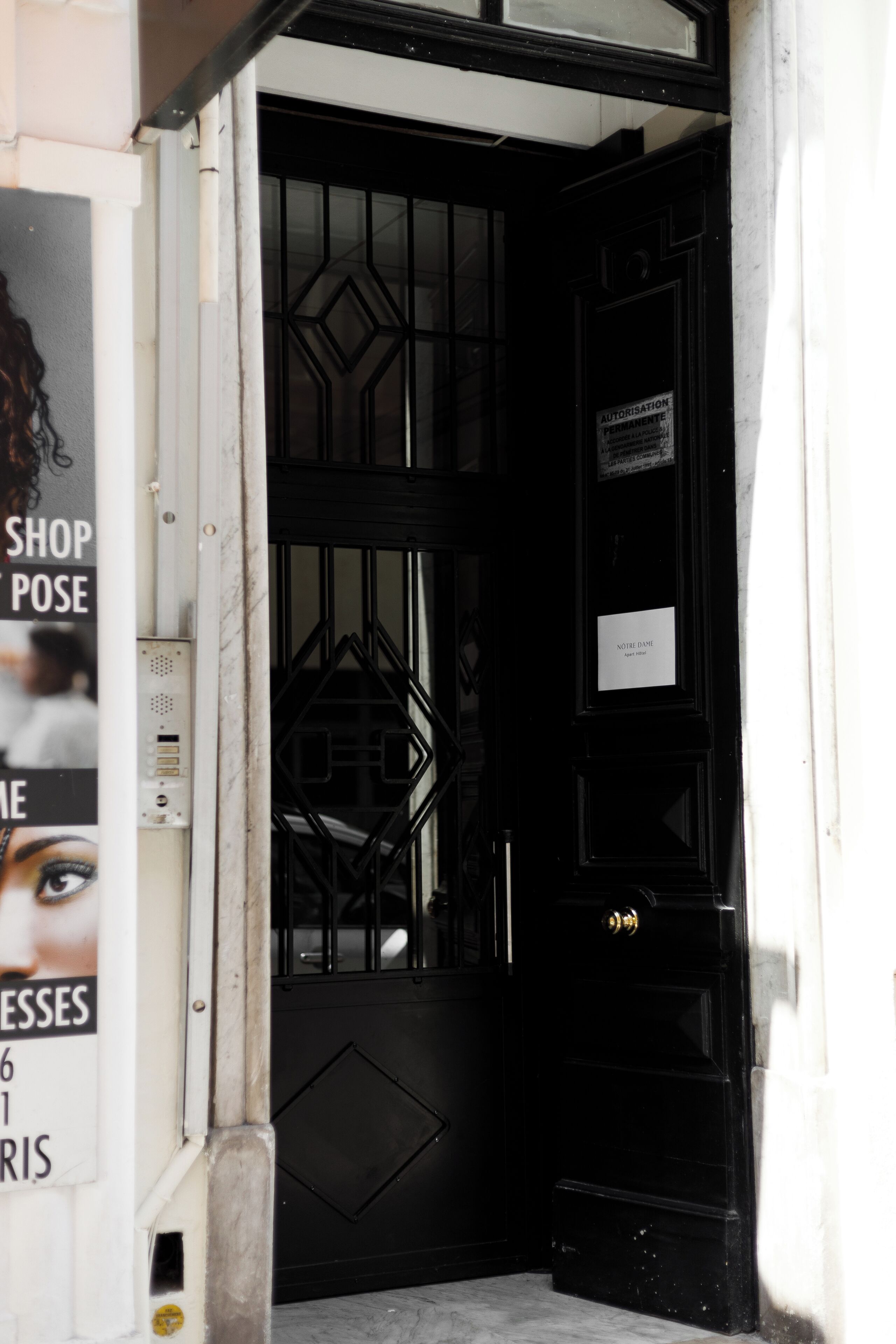 Lối vào nơi lưu trú