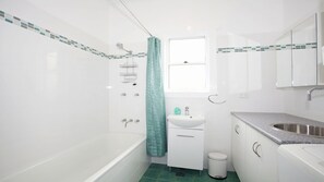 Shower, hair dryer