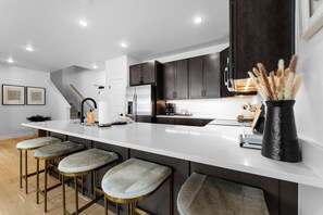 Fridge, microwave, oven, stovetop - Modern Keystone Condo - Pool & Fitness Center, 5 Mins to Slopes! (Keystone)