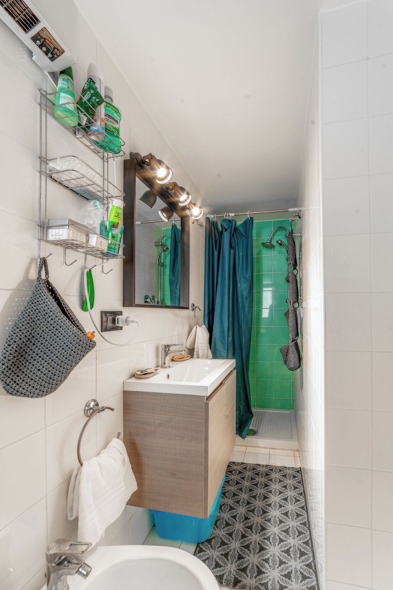 Studio Deluxe - utsikt mot innergården | Badrum