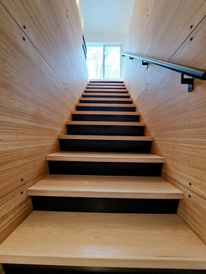 Interior - Rock House -Beautiful Architecture in the trees nestled between two lakes (Grenville sur la Rouge)