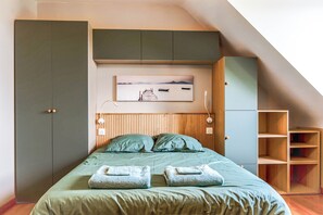 6 chambres, bureau, fer et planche à repasser, Wi-Fi gratuit