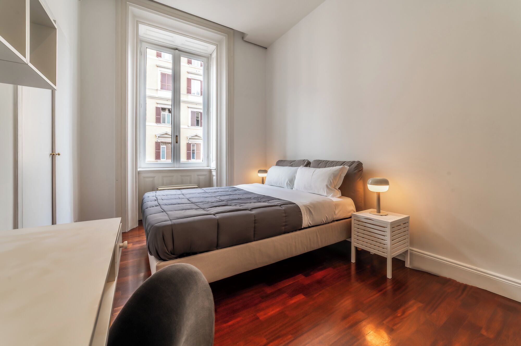 Superior-Apartment, Blick auf den Innenhof