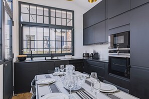 Private kitchen - Arcachonnaise in the center of Arcachon Plage-3 stars (Arcachon)