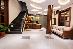 Sala de estar en el lobby