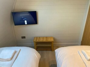 2 slaapkamers, een strijkplank/strijkijzer, wifi, beddengoed
