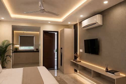 Deluxe Double Room | Laptop workspace, free WiFi