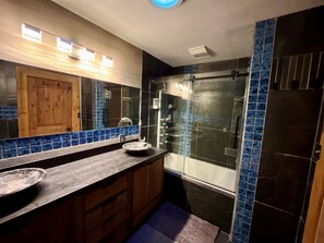 Hair dryer, towels