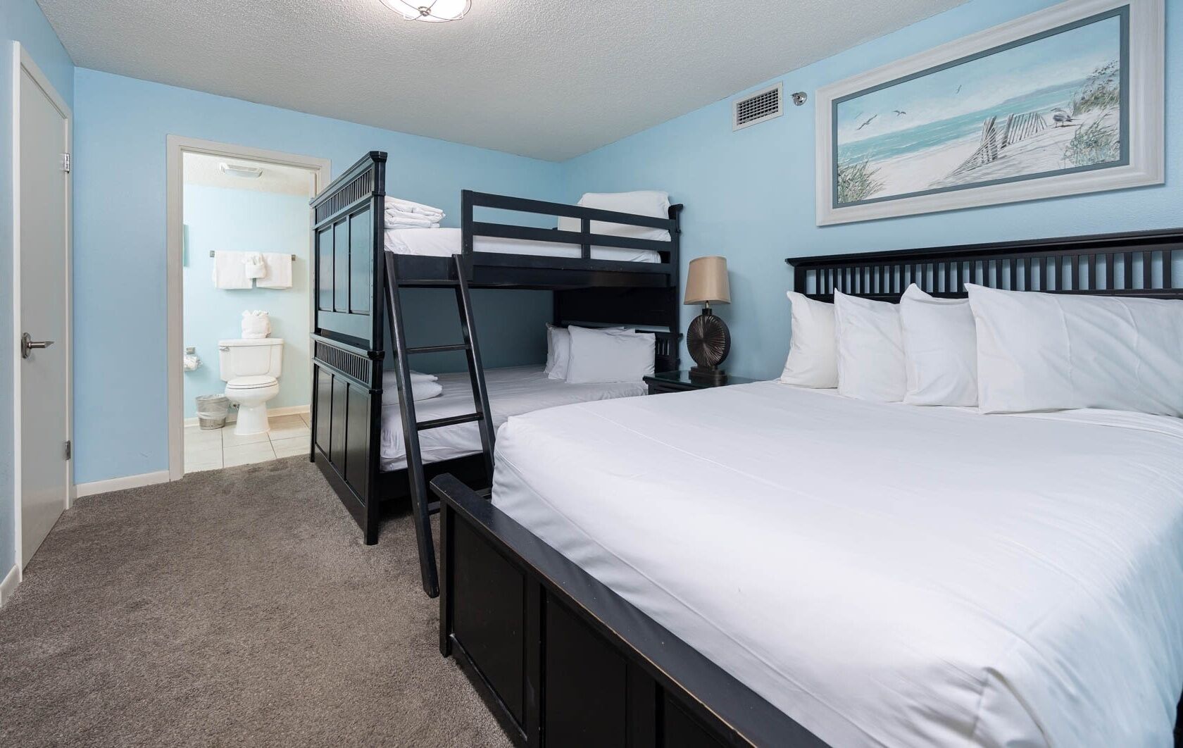 شقة - غرفتا نوم