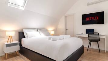 1 Schlafzimmer, Bügeleisen/Bügelbrett, WLAN, Bettwäsche