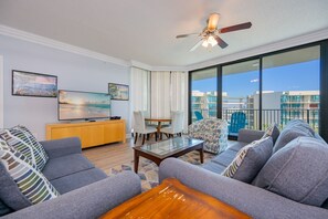 Condo, 3 Bedrooms | Living area - Phoenix On The Bay 1409 3 Bedroom Condo (Orange Beach)