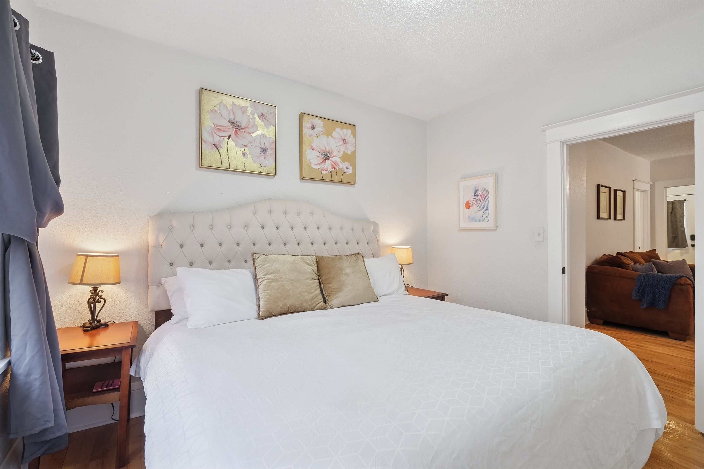 Desk, iron/ironing board, travel crib, free WiFi