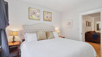 Desk, iron/ironing board, travel crib, free WiFi