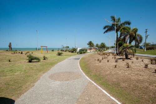 Apartamento Pet Friendly a 300 m da Praia do Trevo