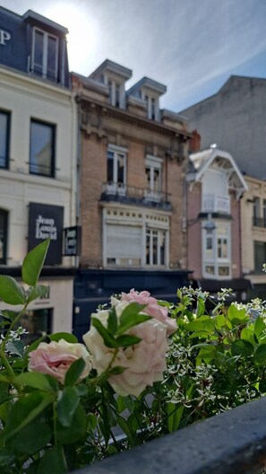 Exterior detail - Duplex apartment 89m2 - 6 min walk to Cathedral & Station (Reims)