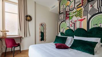 Design Double Room, Garden View | In-room safe, blackout drapes, soundproofing, WiFi (free)