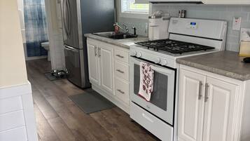 Microwave, oven, stovetop