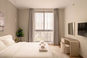 2 dormitorios, tabla de planchar con plancha, wifi y ropa de cama