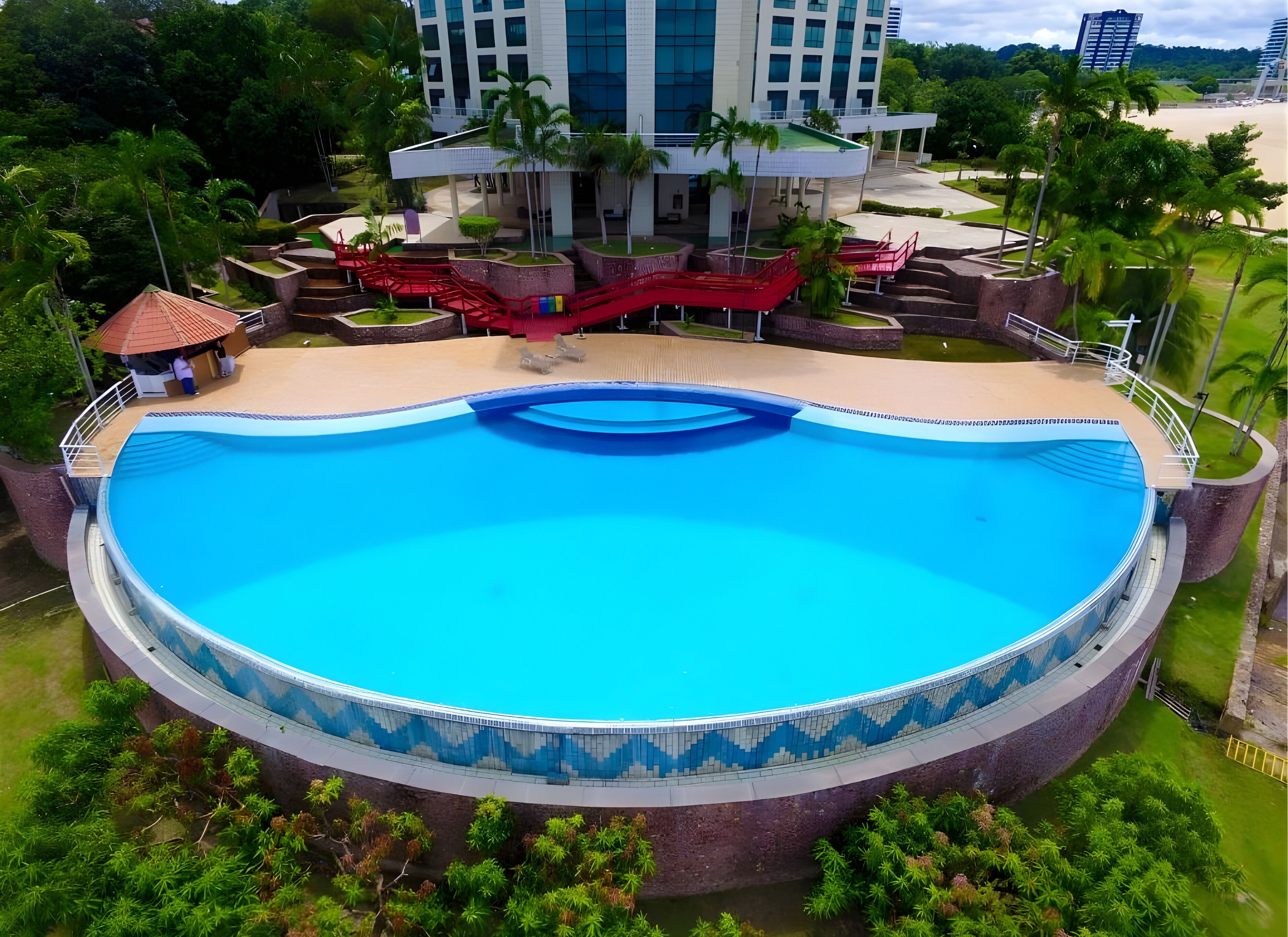 Quarto casal luxo, vista para a praia | Terraço/pátio