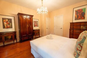 Comfortable bedrooms with stylish decor, designed for a restful stay. - Stylish 2BR Home with Front Yard & Free Parking (Toronto)