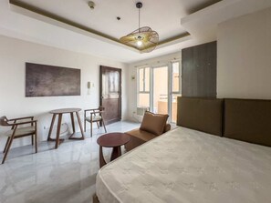 Chambre Économique, balcon, vue ville