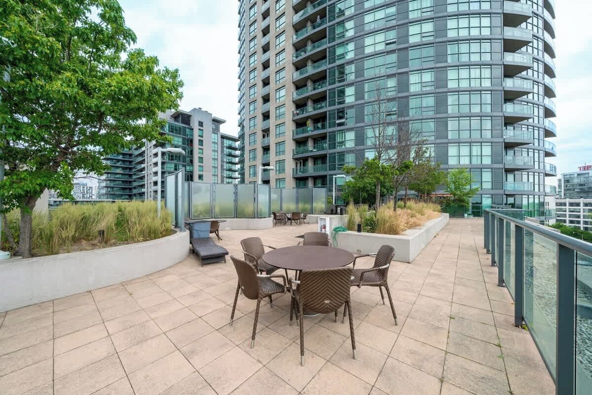 Outdoor seating area