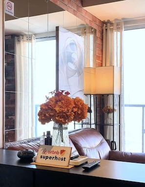 Unclassified image, 5 of 31, button - Downtown Toronto Condo with Balcony & Workspace (Toronto)