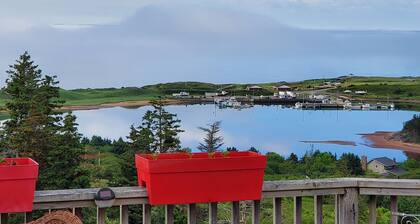 Private, serene ocean view on 3 acres. Room for ten.