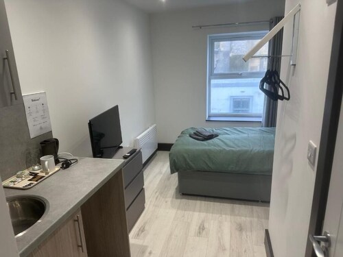 Room-1066 Apart Hotel Hastings - Single