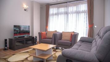 Superior-Apartment | Wohnbereich