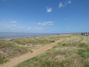 Accommodatie ligt op het strand