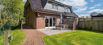 Maison de vacances Hummelchens Meeresbrise avec terrasse, jardin privé et Wi-Fi