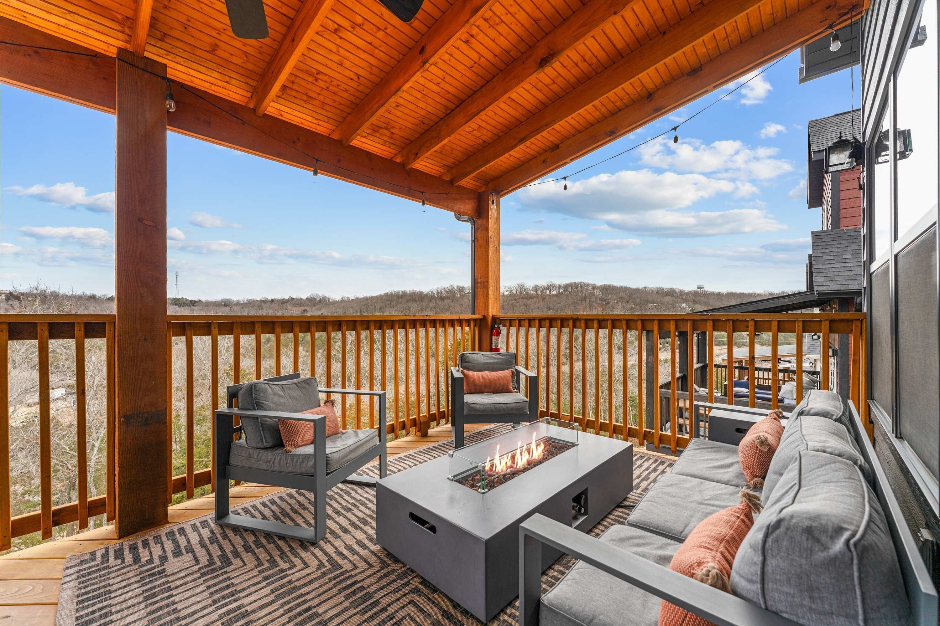 House, Multiple Beds, Hot Tub, Garden View (The Roost ) | View from room
