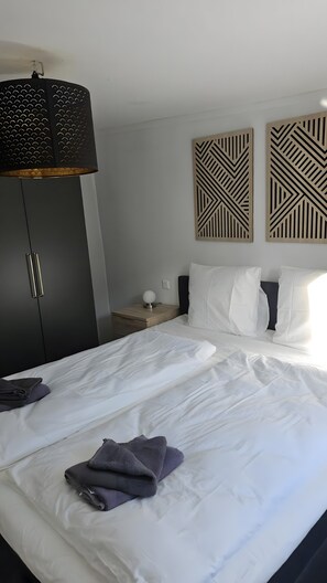 2 slaapkamers, wifi, beddengoed