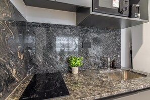 Fridge, microwave, stovetop, dishwasher - Soho Village en Palermo by Magno | 102 (Buenos Aires)