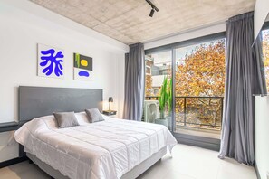 1 habitación, tabla de planchar con plancha, wifi y ropa de cama 
