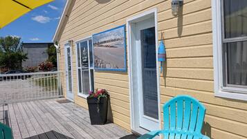 Suíte, 1 cama Queen e sofá-cama | Terraço/pátio