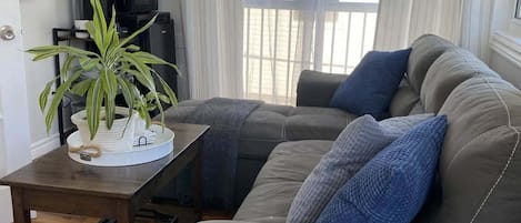 Suite, 1 Queen Bed with Sofa bed | Living area
