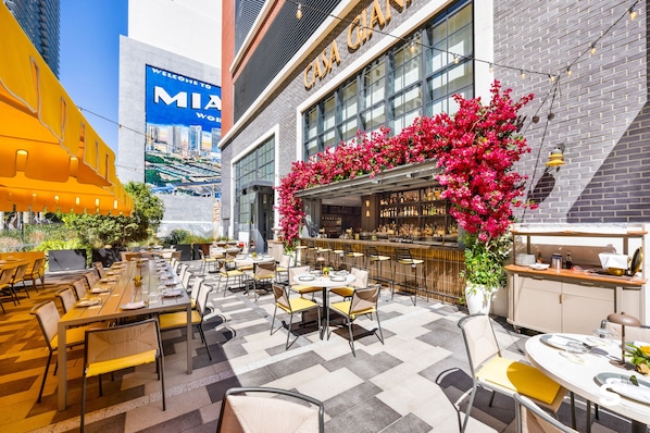 Opções para refeição ao ar livre