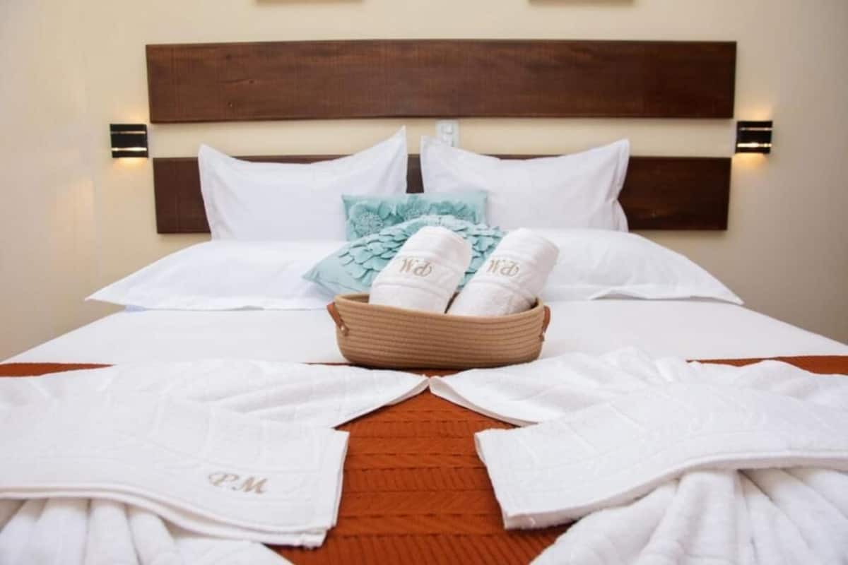 家庭木屋, 2 间卧室, 花园景观, 花园