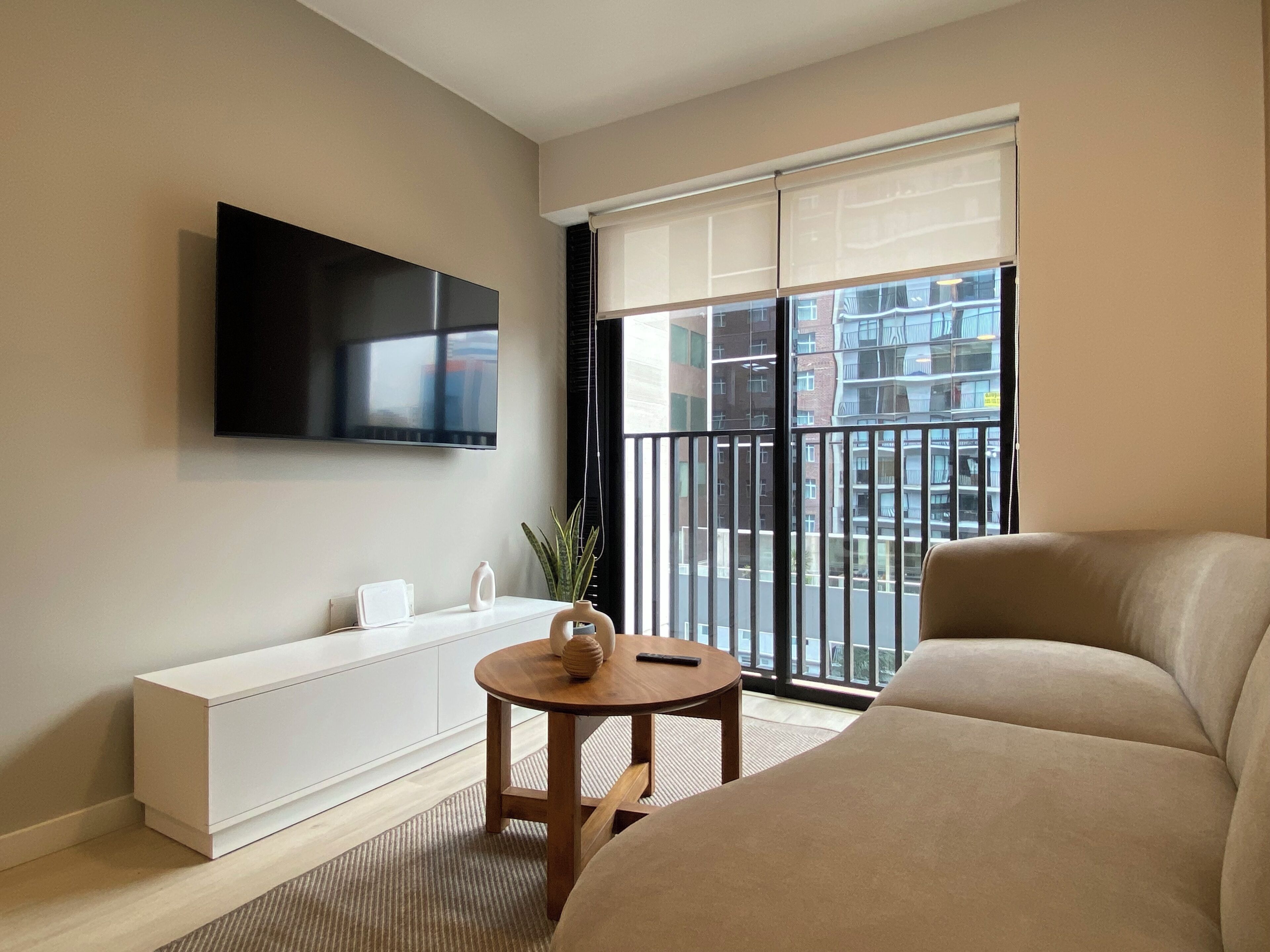 Comfort-Apartment, 2 Schlafzimmer, Mikrowelle | Wohnzimmer