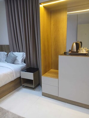 Chambre Double Deluxe, balcon, vue ville