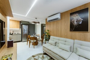 Basic Apartment | Living area - Master Luxo Jardins Almare - By Almare (João Pessoa)