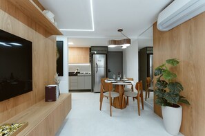 Basic Apartment | Dining - Master Luxo Jardins Almare - By Almare (João Pessoa)