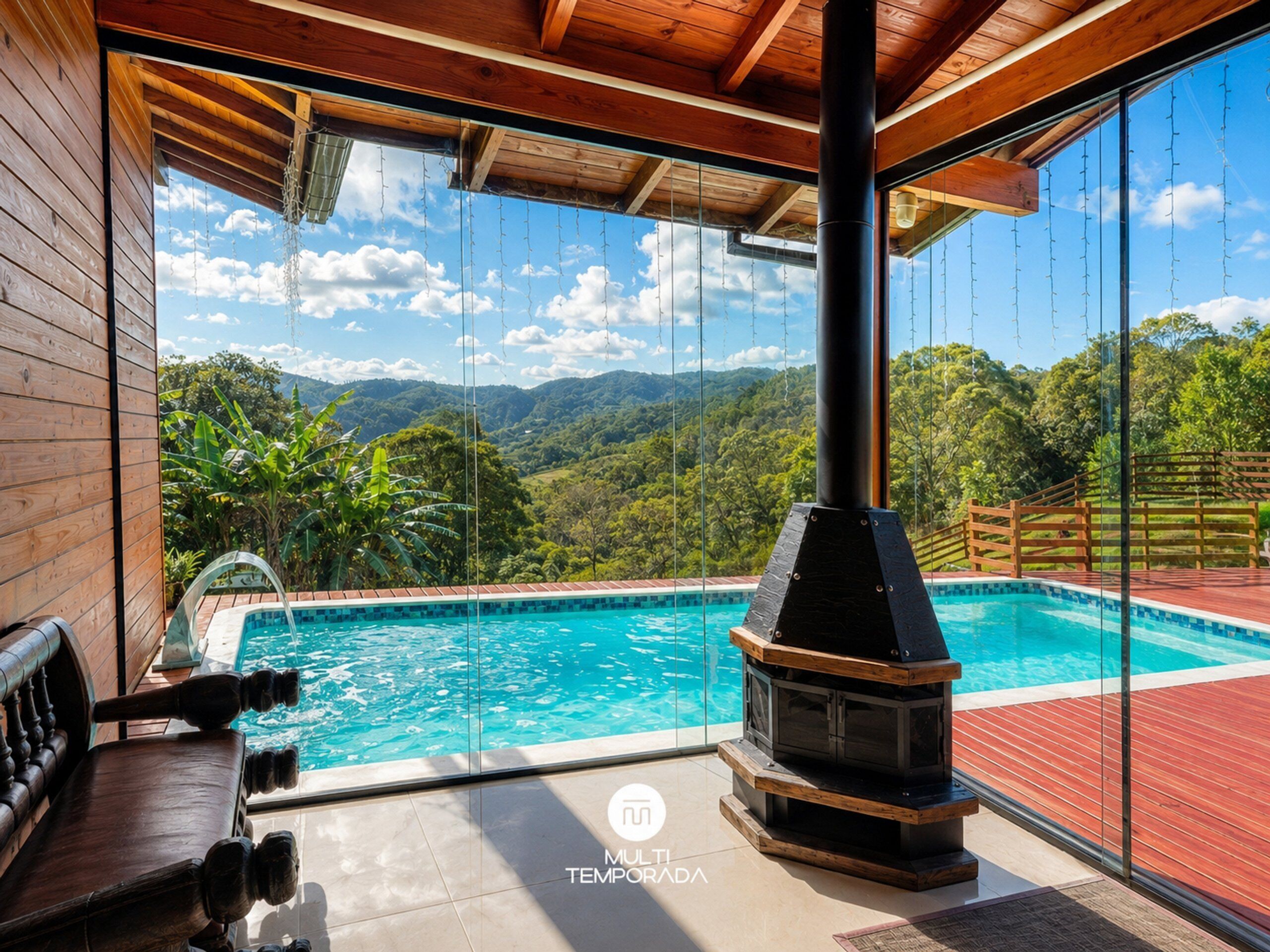 Cottage Premium, akses ke kolam renang, pemandangan gunung | Kolam renang | Kolam renang outdoor