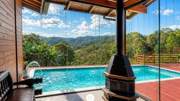 Cottage Premium, akses ke kolam renang, pemandangan gunung | Kolam renang | Kolam renang outdoor