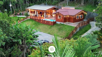 Casa de campo premium, acesso à piscina, vista para a montanha | Fachada