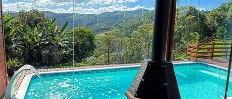 Cottage Premium, accesso alla piscina, vista montagna | Piscina